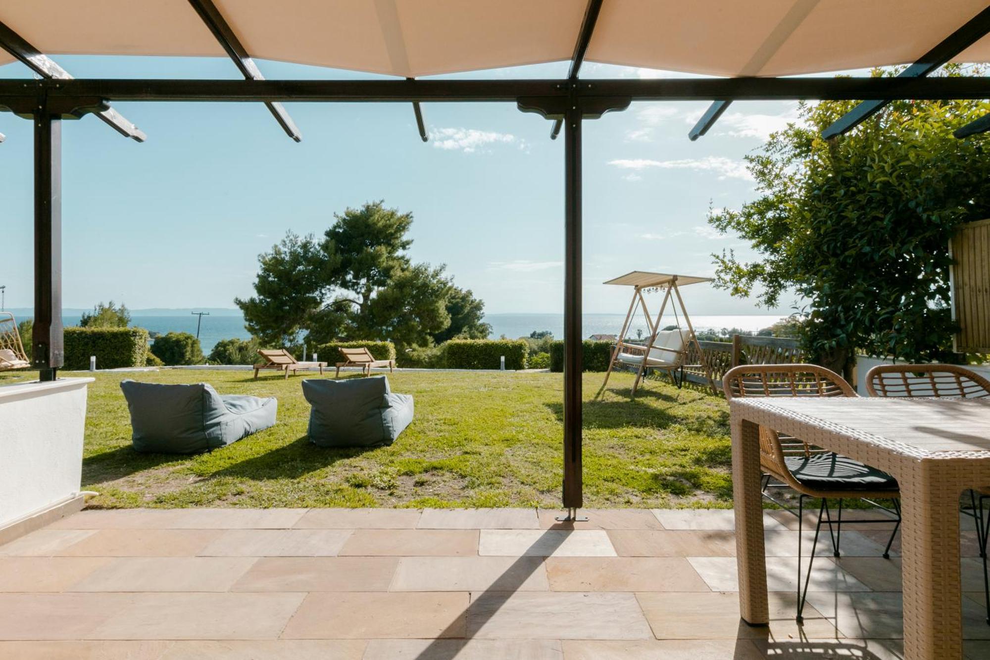 Ferienwohnung Pine In The Sea Nikiti-Sithonia Exterior foto
